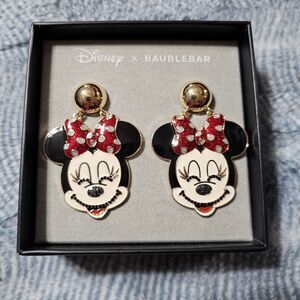 Disney x BaubleBar Large Mini Mouse Earrings